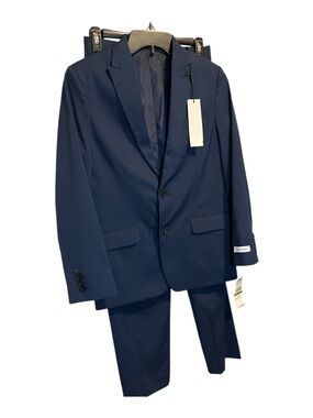 NWT Boys Calvin Klein Stretch Slim Fit Suit